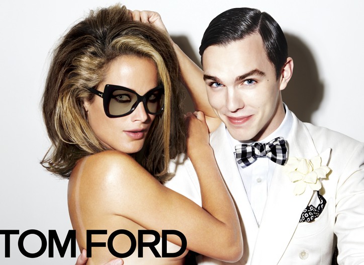 Nicholas Hoult for Tom Ford Eyewear Spring 2010 Nicholas Hoult for Tom Ford Eyewear Spring 2010