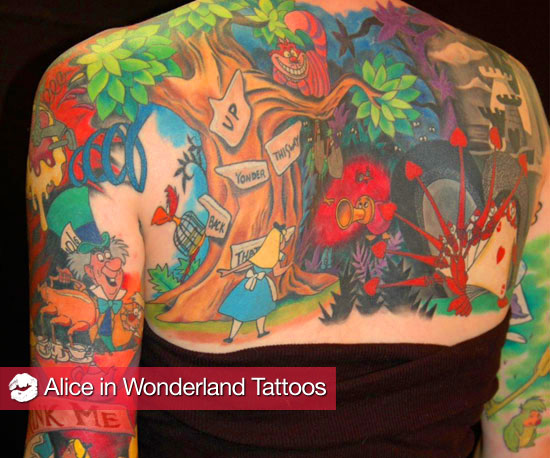 Alice in Wonderland Tattoos 2010-03-05 04:00:02 Alice in Wonderland Tattoos 2010-03-05 04:00:02