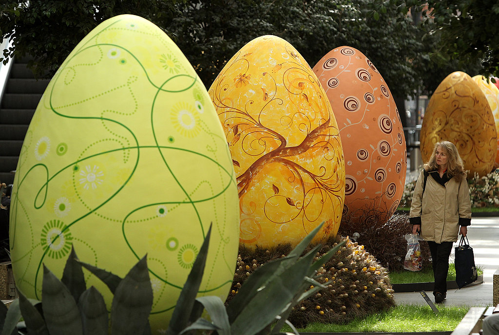 Giant Easter Eggs on Display in Berlin | POPSUGAR Love & Sex