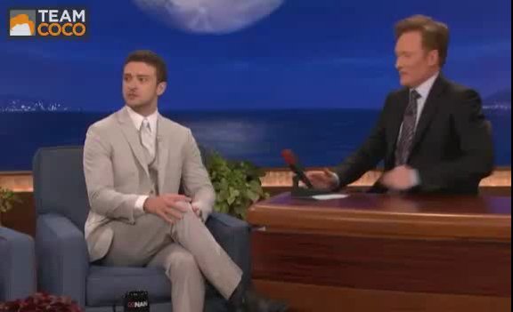 Justin Timberlake Tells Conan He Likes Girls Who Talk Dirty