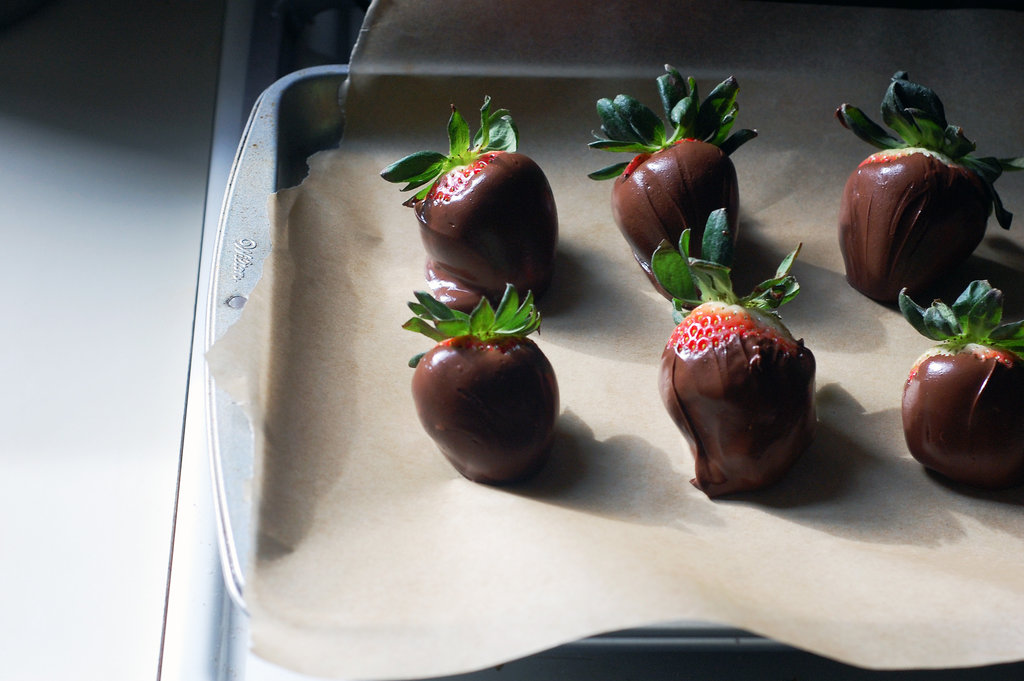 Transfer The Strawberries Chocolate Covered Strawberries In No Time
