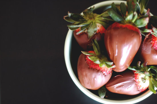 Seriously Indulgent: Chocolate-Covered Strawberries Seriously Indulgent: Chocolate-Covered Strawberries