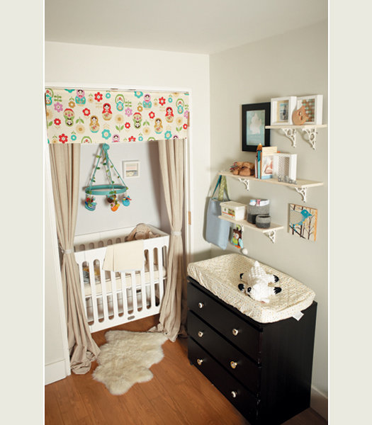 Turn a Closet Into a Cozy Alcove Turn a Closet Into a Cozy Alcove