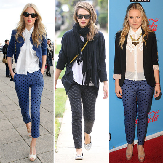 Jessica Alba Polka Dot Jeans Jessica Alba Polka Dot Jeans