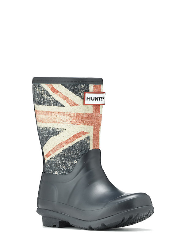 The perfect accessory for April's showers, Hunter's Original British Boot ($67, originally $95) features a vintage Union Jack flag and looks great on boys and girls.
The perfect accessory for April's showers, Hunter's Original British Boot ($67, originally $95) features a vintage Union Jack flag and looks great on boys and girls.