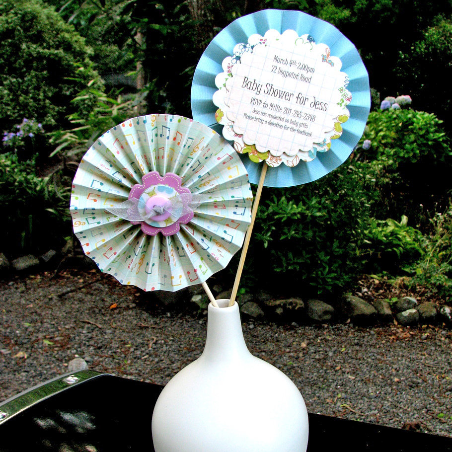 Ruffle Flower Invitations Ruffle Flower Invitations