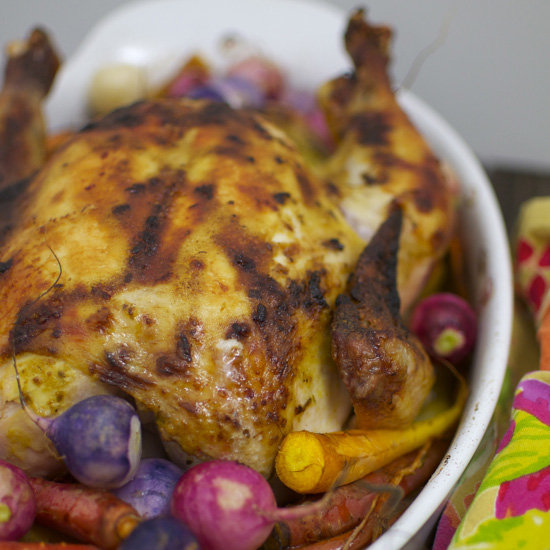 Chicken and Roasted Spring Vegetables Chicken and Roasted Spring Vegetables