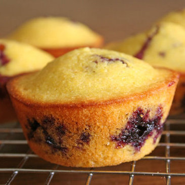 Blueberry Cornbread Muffins Blueberry Cornbread Muffins