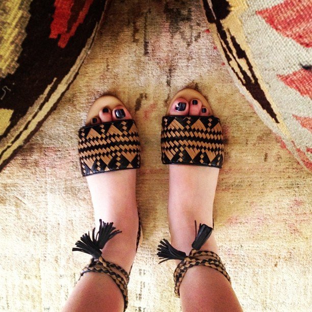 Whitney Port Rebecca Minkoff Ankle-Tie Sandals Picture Whitney Port Rebecca Minkoff Ankle-Tie Sandals Picture