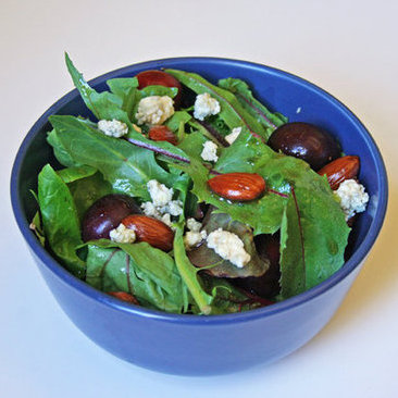Cherry, Smoked Blue Cheese, and Almond Salad Cherry, Smoked Blue Cheese, and Almond Salad