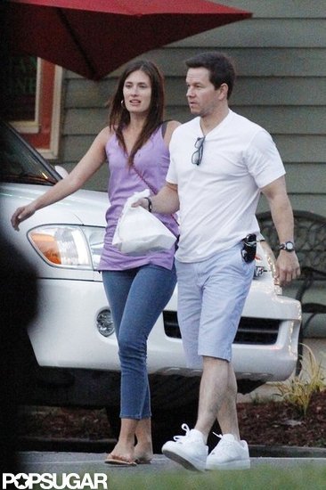 Mark Wahlberg and Rhea Durham took a walk together after a dinner date in New Orleans. Mark Wahlberg and Rhea Durham took a walk together after a dinner date in New Orleans.