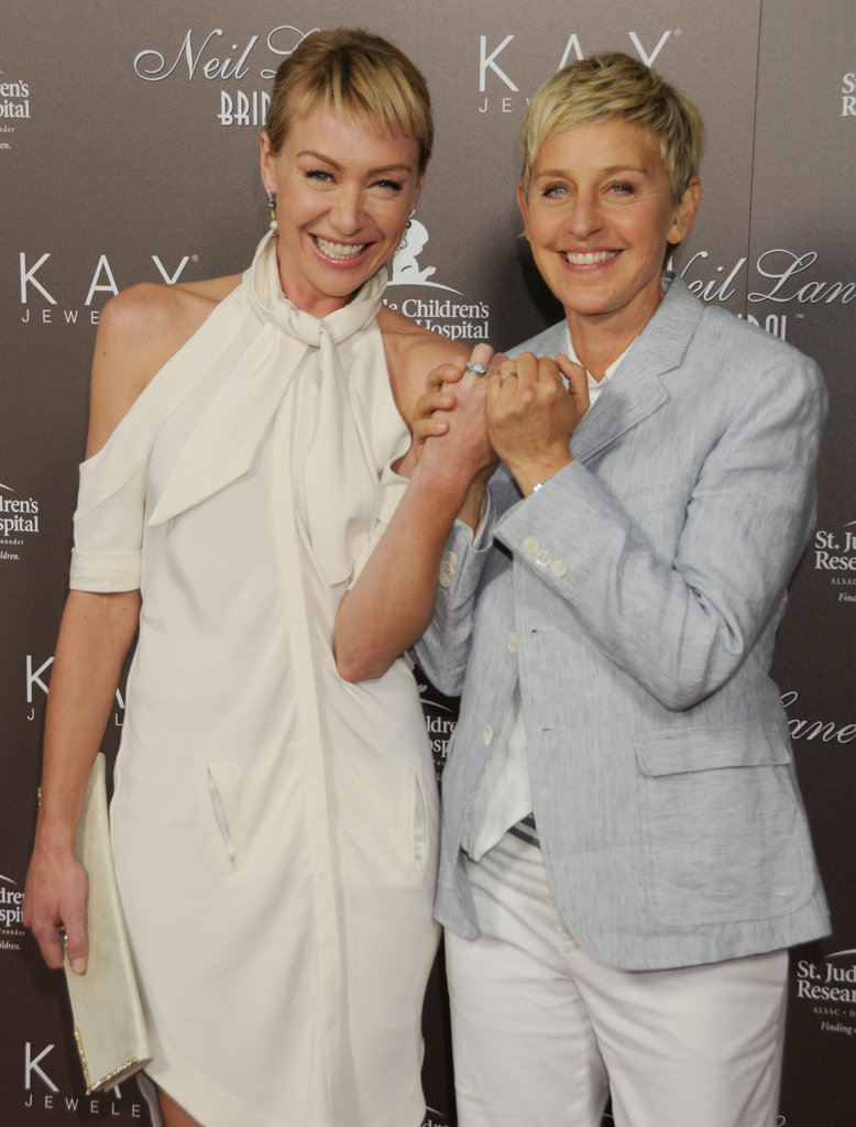 Ellen and portia wedding rings