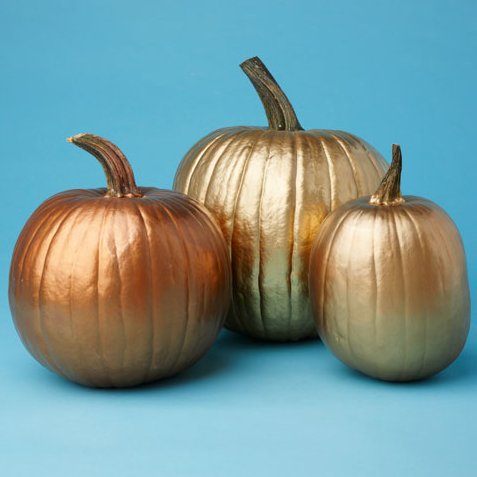 Metallic Pumpkins Metallic Pumpkins
