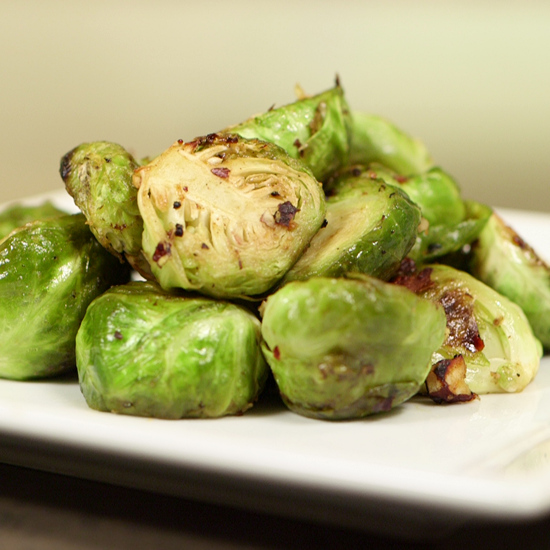 Thanksgiving With a Twist: Maple Miso Brussels Sprouts!