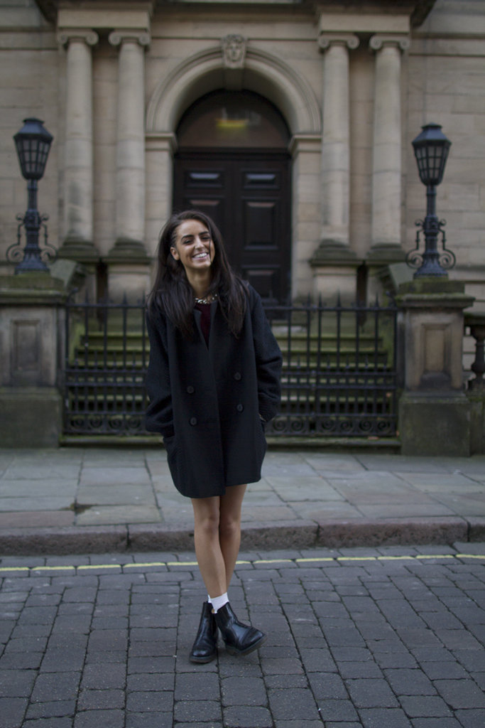 If you can still get away with bare legs, we'd style up an oversize coat and Chelsea boots just like this — if not, just add tights.
Source: Lookbook.nu
If you can still get away with bare legs, we'd style up an oversize coat and Chelsea boots just like this — if not, just add tights.
Source: Lookbook.nu