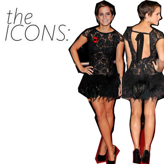 The Icon Kit: Emma Watson's Fun, Feathered Look The Icon Kit: Emma Watson's Fun, Feathered Look