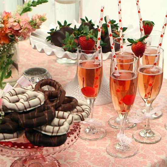 Impress Guests With a Romantic Valentine's Day Dessert Table