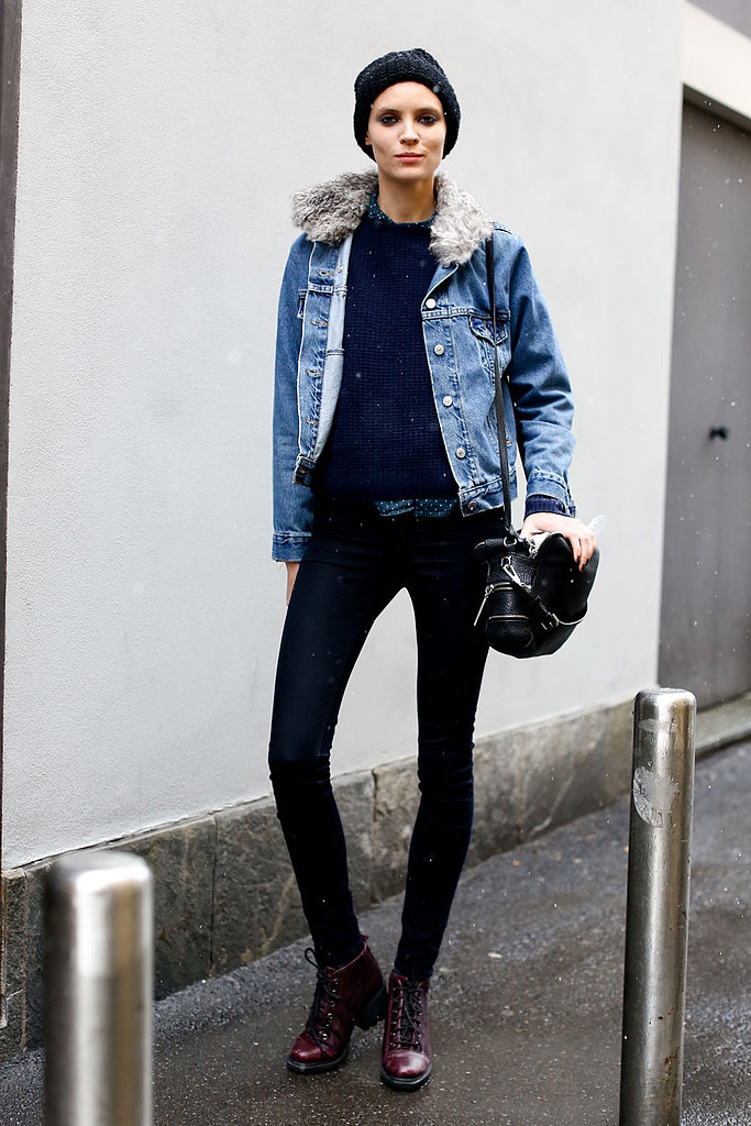 Milan Fashion Week Street Style Fall 2013 Milan Fashion Week Street Style Fall 2013