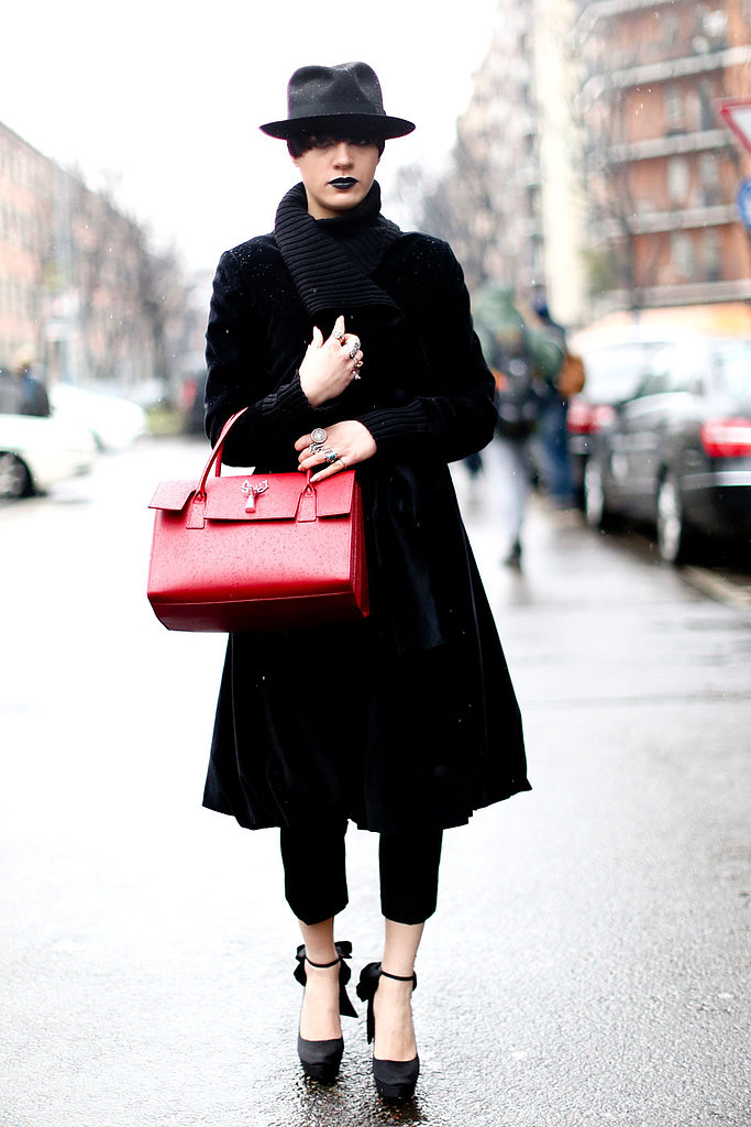 Milan Fashion Week Street Style Fall 2013 Milan Fashion Week Street Style Fall 2013