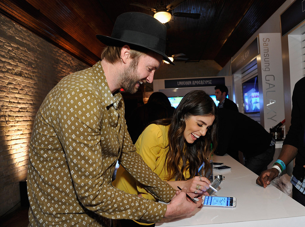Nikki Reed and husband Paul McDonald attended the Snap cast dinner at SXSW.
Nikki Reed and husband Paul McDonald attended the Snap cast dinner at SXSW.