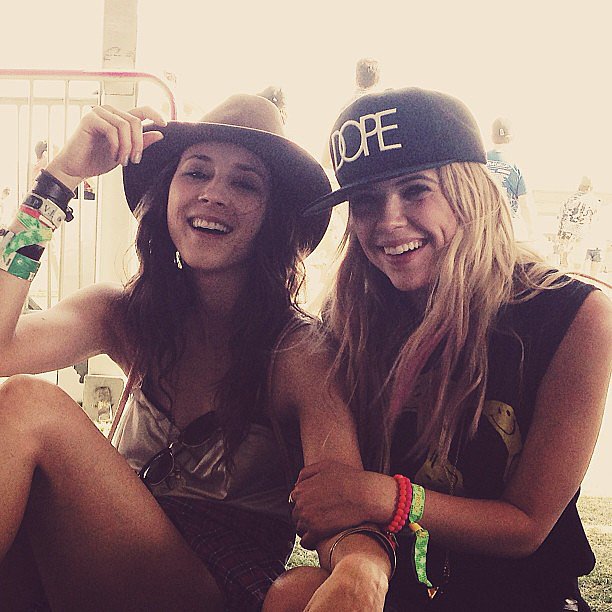 Pretty Little Liars costars Troian Bellisario and Ashley Benson shared a laugh at Coachella day two.
Source: Instagram user itsashbenzo
Pretty Little Liars costars Troian Bellisario and Ashley Benson shared a laugh at Coachella day two.
Source: Instagram user itsashbenzo