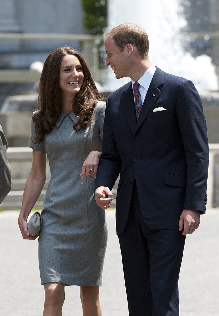 Prince William and Kate Middleton kept close during an appearance in Canada in July 2011.
Prince William and Kate Middleton kept close during an appearance in Canada in July 2011.