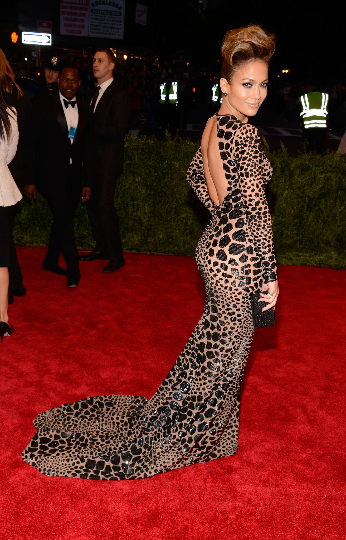 Jennifer Lopez at the Met Gala 2013. | Jennifer Lopez Brings Two Dates