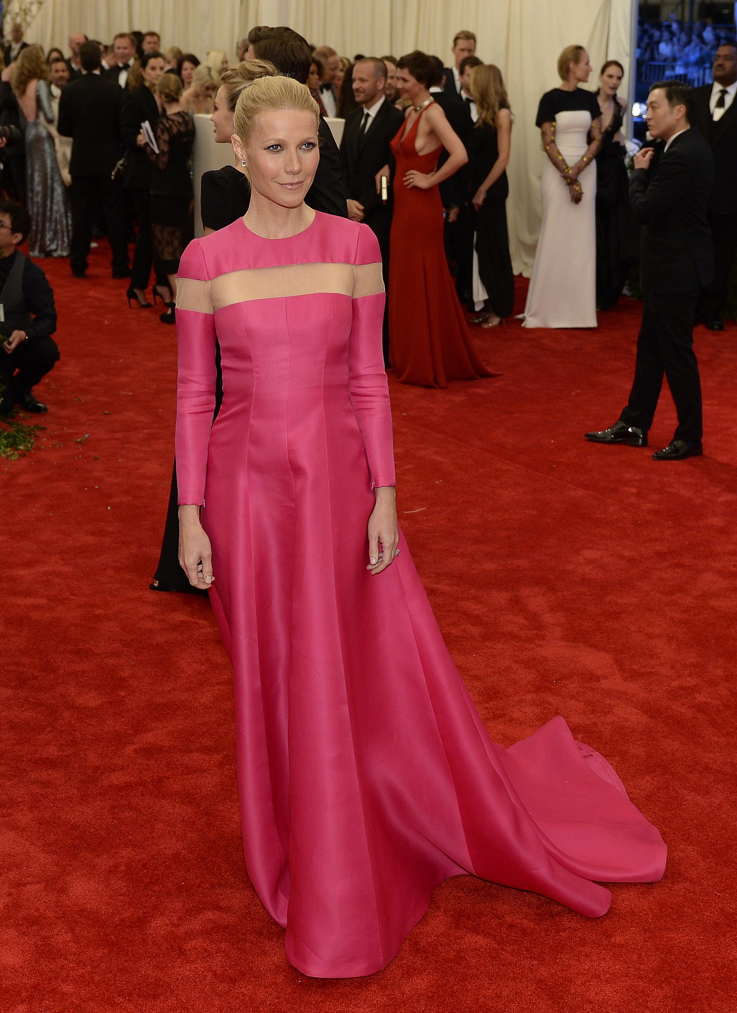 Gwyneth Paltrow at the Met Gala 2013. | Gwyneth Paltrow Adds a Shock of