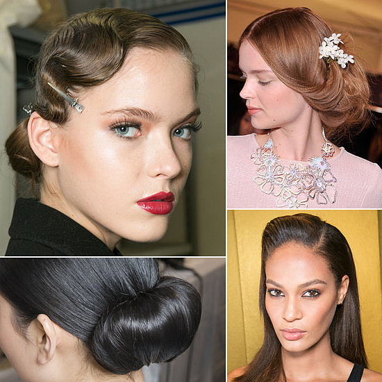 A bride must have options, so before you get to pinning hairstyles on Pinterest, get high-fashion inspiration from the runways. Up, down, or twisted around: find your stylish wedding hair look in POPSUGAR Beauty's runway-inspired guide.
A bride must have options, so before you get to pinning hairstyles on Pinterest, get high-fashion inspiration from the runways. Up, down, or twisted around: find your stylish wedding hair look in POPSUGAR Beauty's runway-inspired guide.