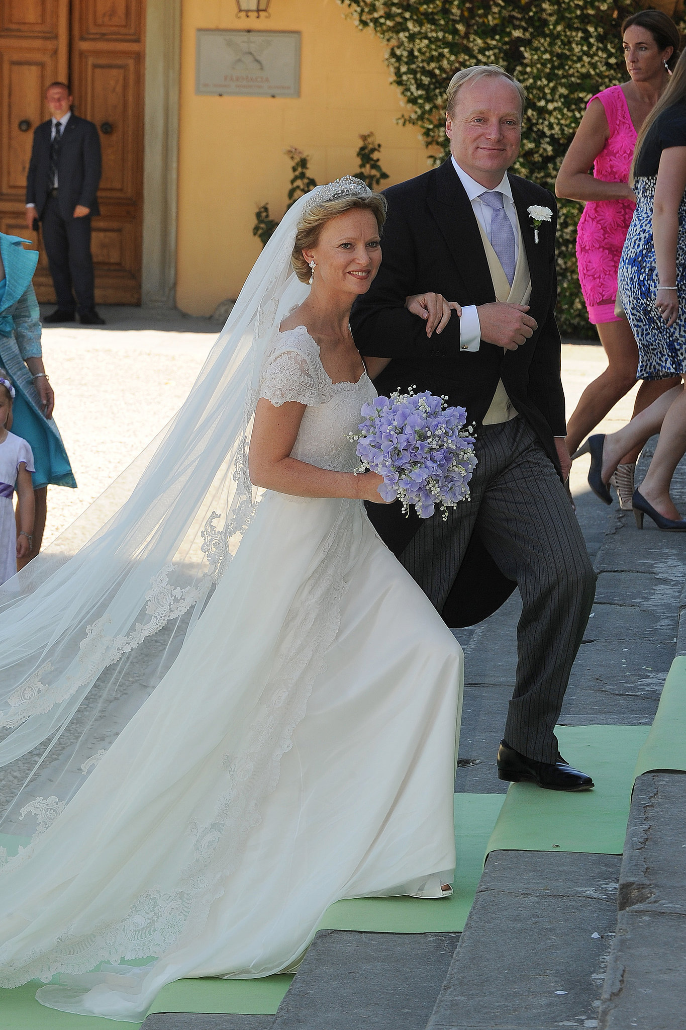 Princess Maria Carolina And Albert Brenninkmeijer The