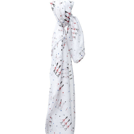 We love muslin baby blankets, so we can't help but fall in love with Piccalilly's Changing Guards cotton swaddling wrap ($20).
We love muslin baby blankets, so we can't help but fall in love with Piccalilly's Changing Guards cotton swaddling wrap ($20).