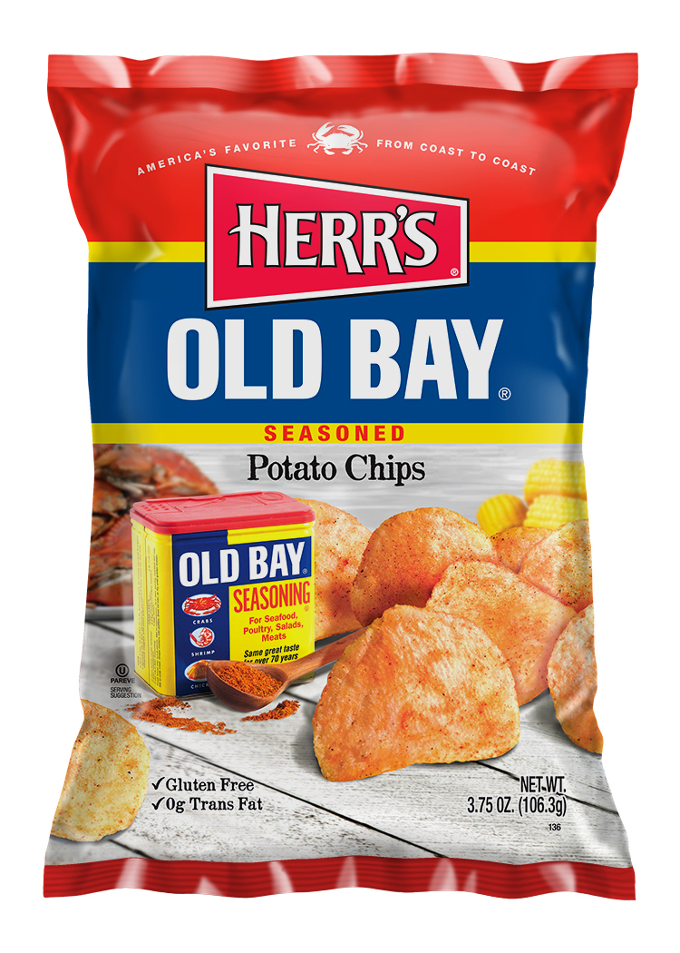 Maryland Old Bay Potato Chips Enticing Edible Souvenirs From Every