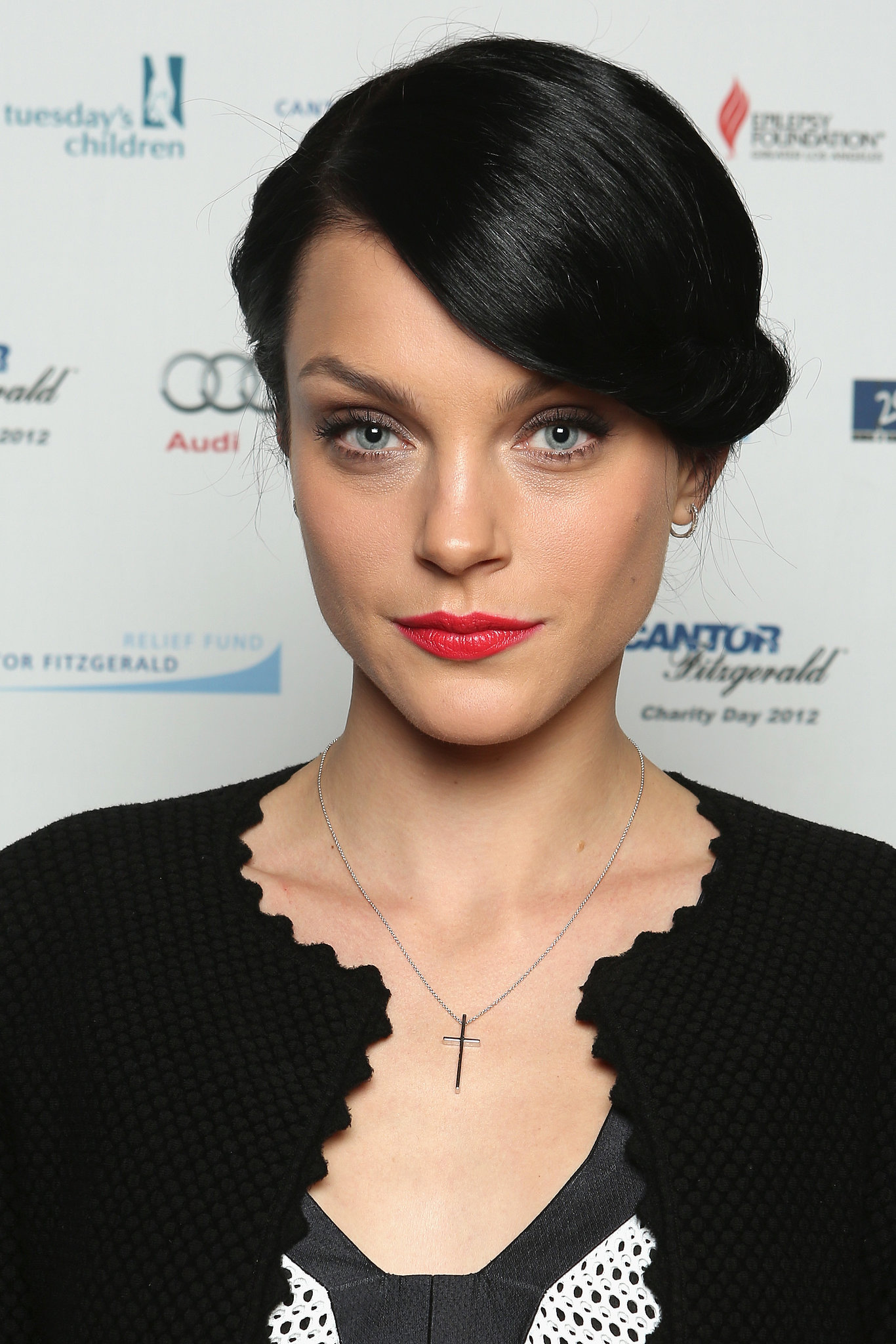 Jessica Stam | Beauty Spotlight: Hair As Black As Ebony. . . | POPSUGAR