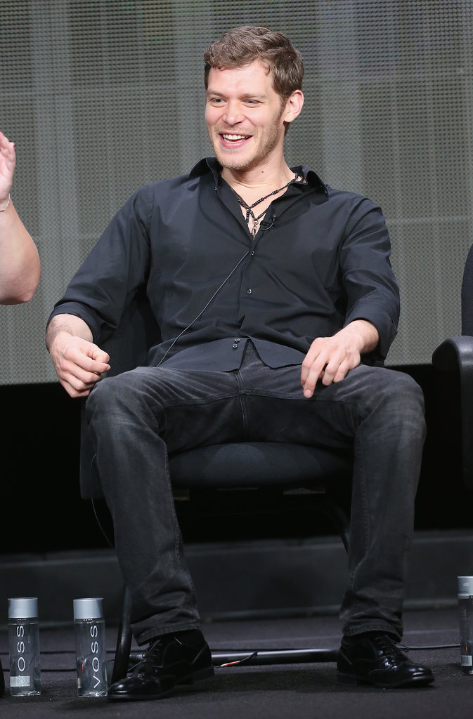 Joseph Morgan spoke on a panel at the Summer TCA Press Tour in LA.
Joseph Morgan spoke on a panel at the Summer TCA Press Tour in LA.