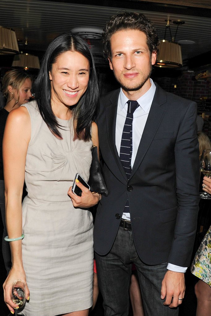 Eva Chen joined Uri Minkoff at the Lafayette Lyst launch.
Eva Chen joined Uri Minkoff at the Lafayette Lyst launch.