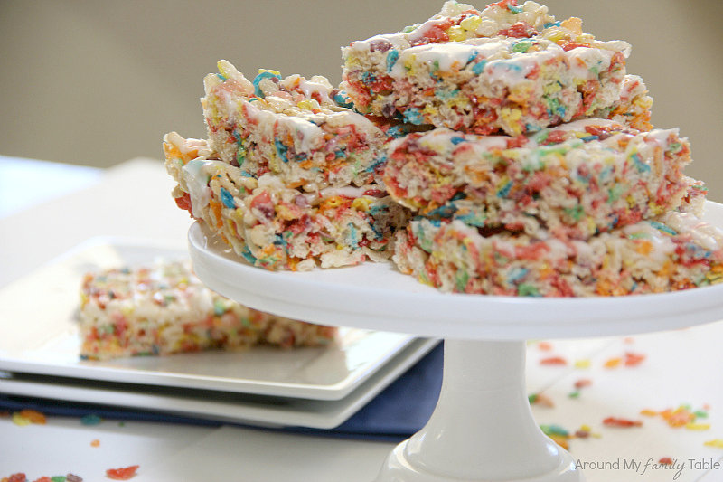 Fruity Pebbles Rice Krispies Treats 31 Ways to Nail the Next School Bake Sale POPSUGAR Moms