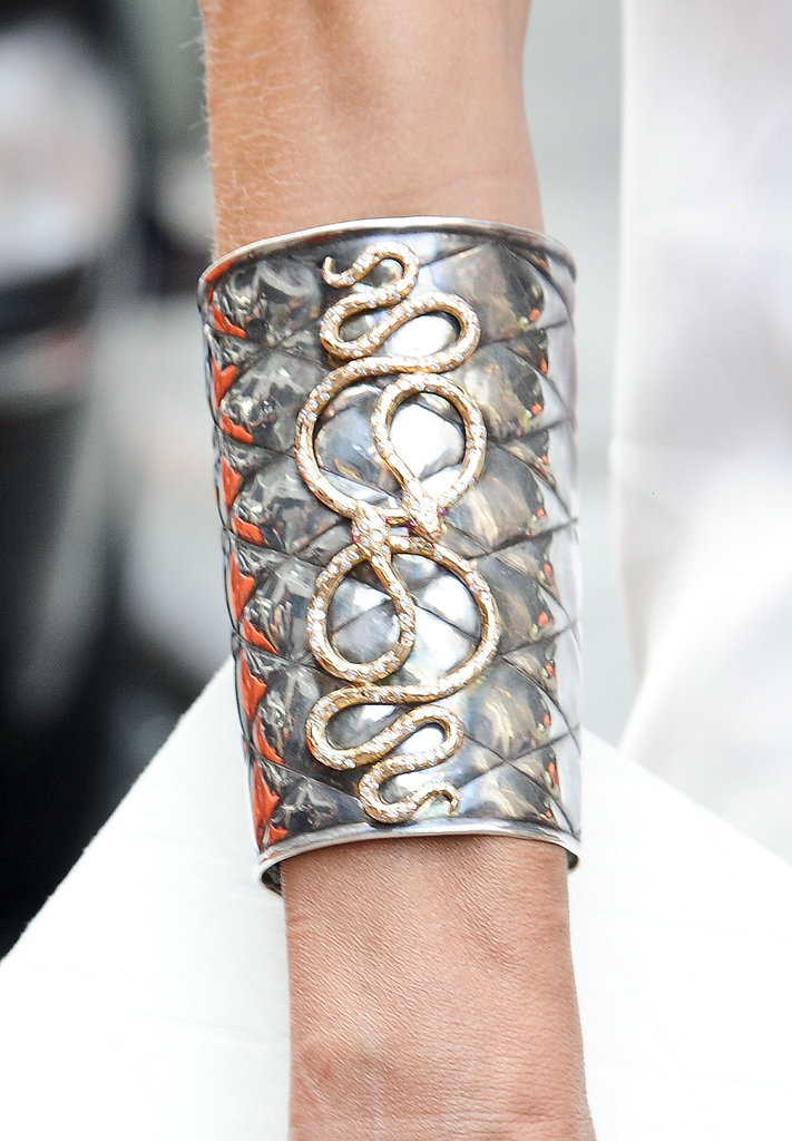 Armed with a gorgeous cuff.
Armed with a gorgeous cuff.