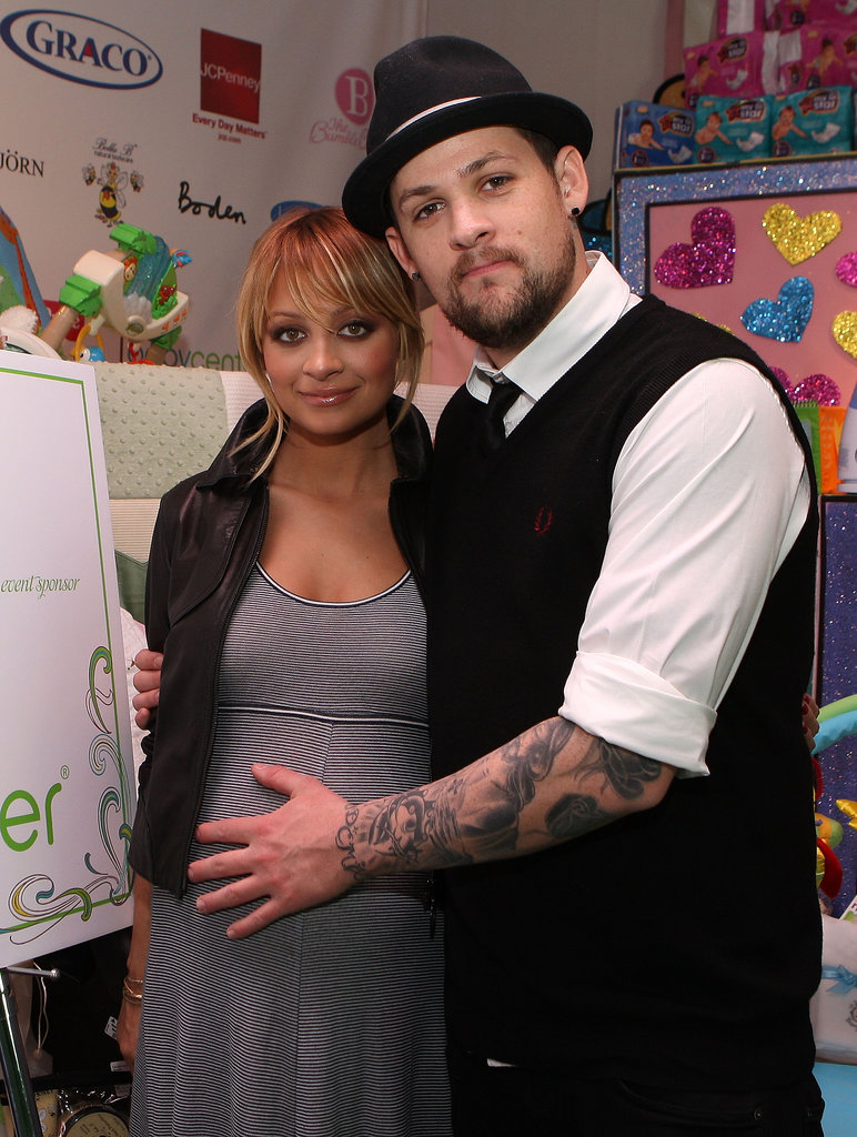 In December 2007, Nicole showed off her growing baby bump while launching The Richie Madden Children's Foundation with Joel Madden, who was then just her boyfriend.
In December 2007, Nicole showed off her growing baby bump while launching The Richie Madden Children's Foundation with Joel Madden, who was then just her boyfriend.