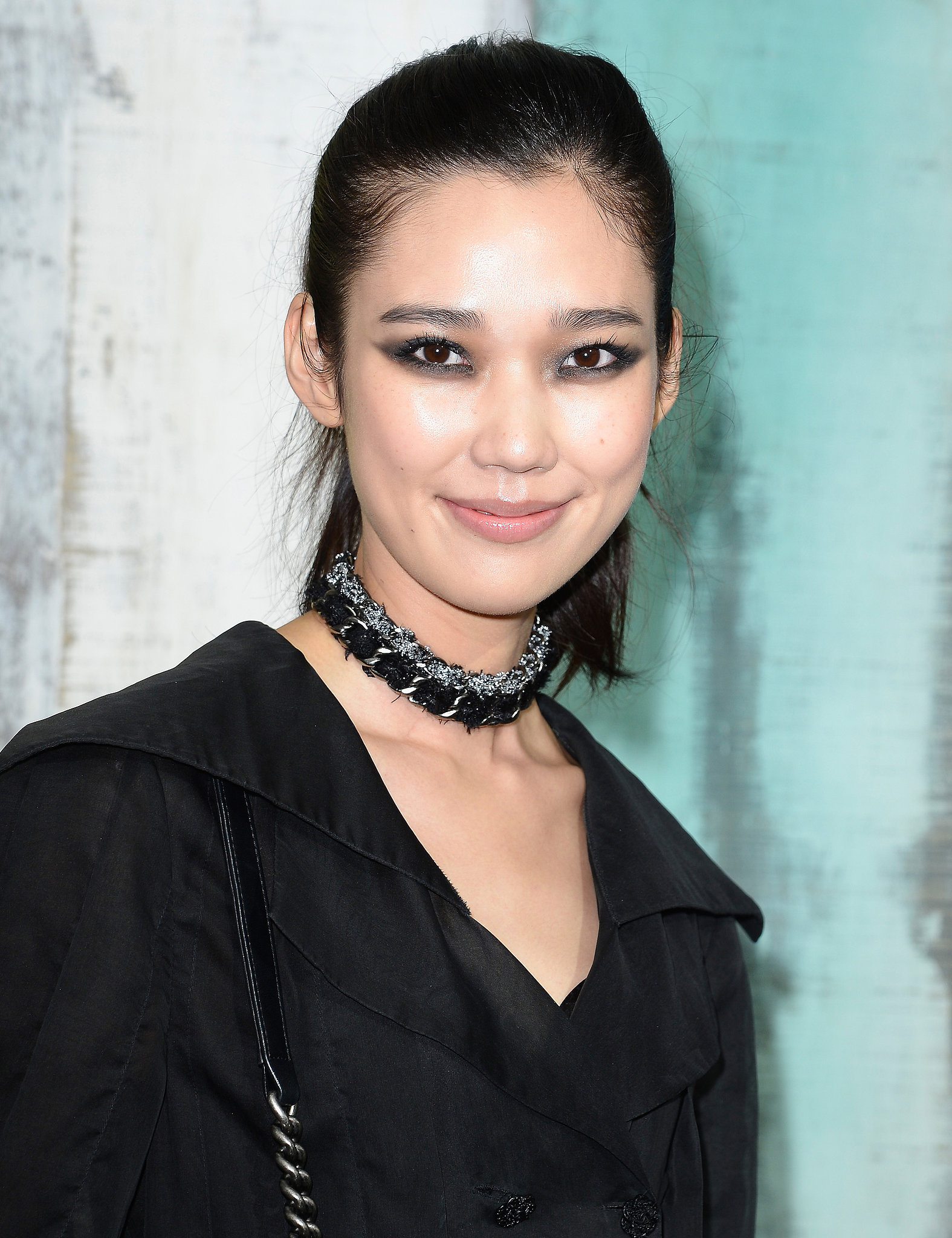 Tao Okamoto at Chanel Spring 2014. Stars Line the Front Row at Paris