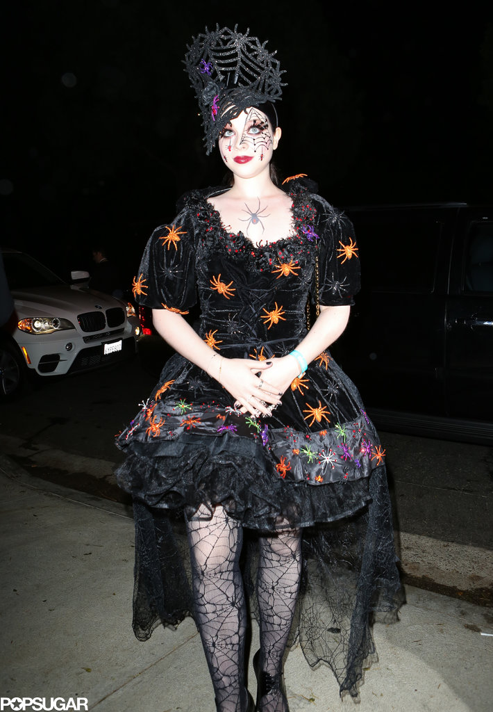 We're guessing Michelle Trachtenberg's costume for the Casamigos Halloween Party was something along the lines of a black widow.
We're guessing Michelle Trachtenberg's costume for the Casamigos Halloween Party was something along the lines of a black widow.