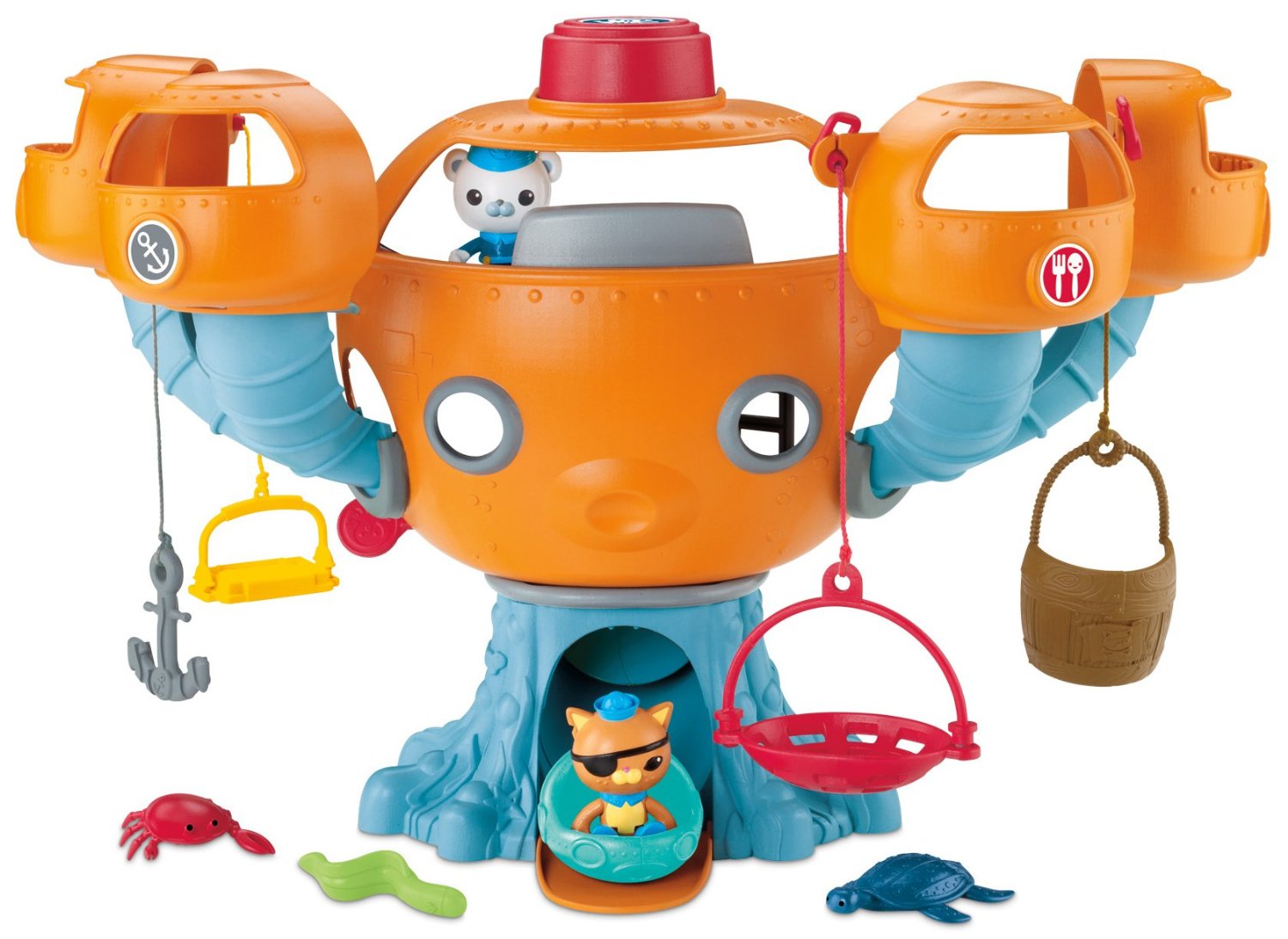 FisherPrice Octonauts Octopod Playset the Batteries 100+ TechFree Toys For Kiddos