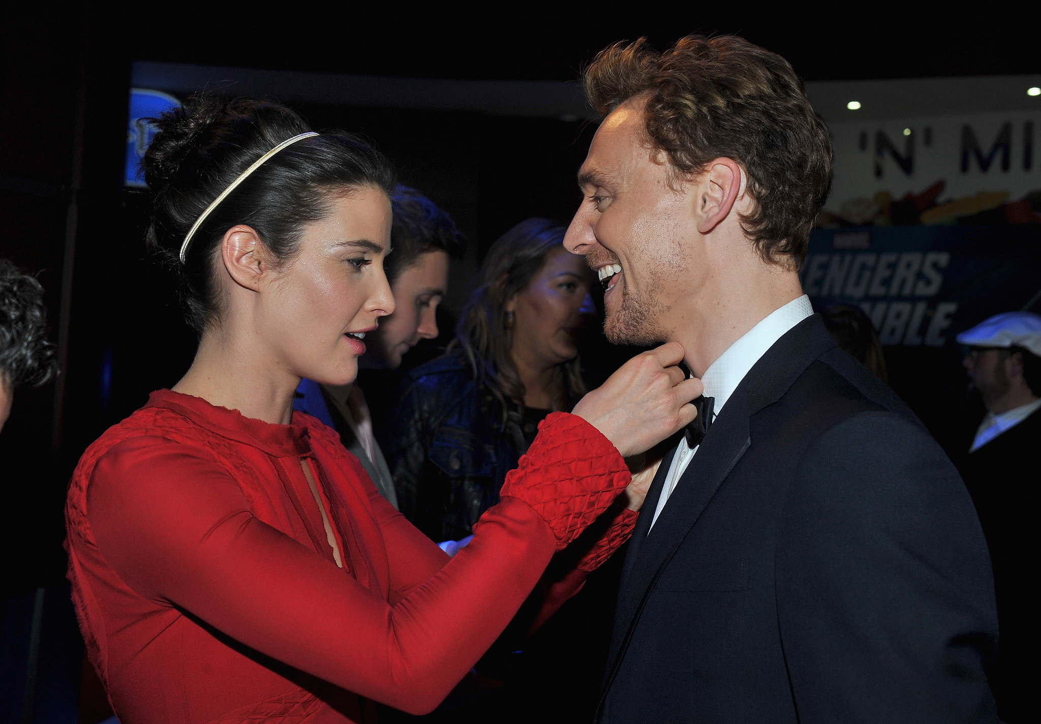 Cobie Smulders tom hiddleston Cobie Smulders tom hiddleston