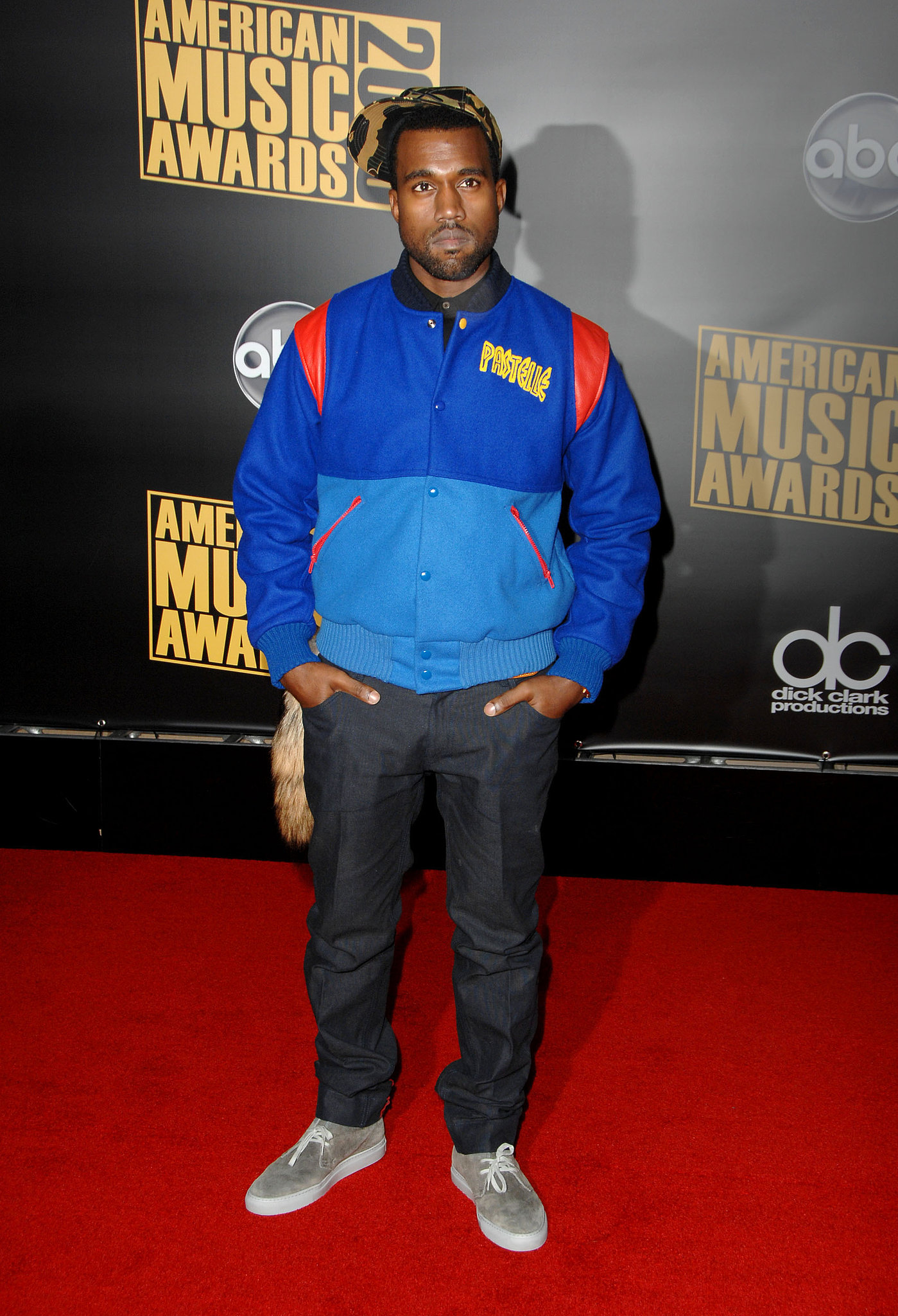 Kanye West posed on the red carpet in 2008. | A Musical Blast From the