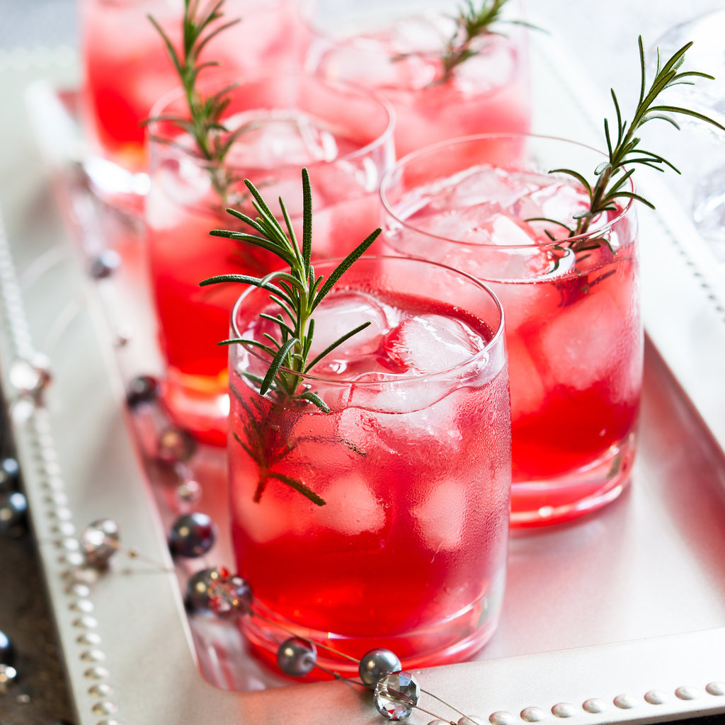 Healthy Pomegranate Rosemary Martini Recipe POPSUGAR Fitness