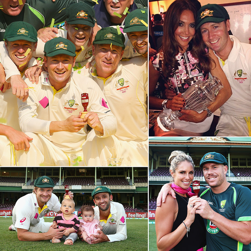 The Cutest Snaps of the Australian Cricket Team Celebrating The Ashes Victory The Cutest Snaps of the Australian Cricket Team Celebrating The Ashes Victory