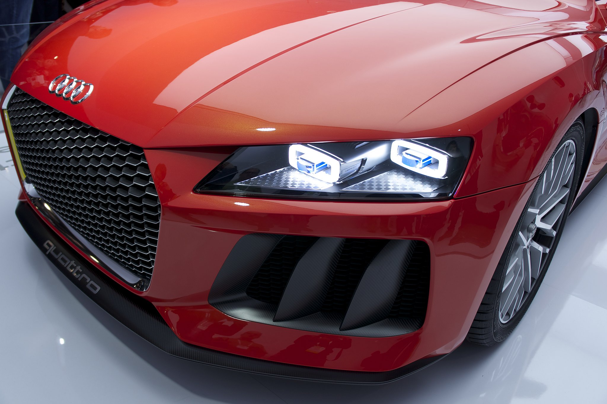 Audi — LaserLight Headlamps The Future of Auto? Hydrogen, Wearables