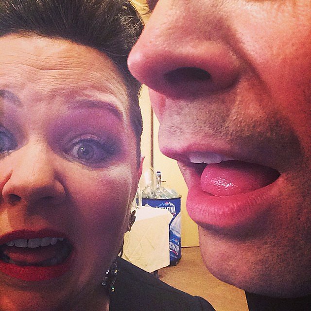 Melissa McCarthy and Jimmy Fallon went for the up-close selfie during the Golden Globes.
Source: Instagram user goldenglobes
Melissa McCarthy and Jimmy Fallon went for the up-close selfie during the Golden Globes.
Source: Instagram user goldenglobes