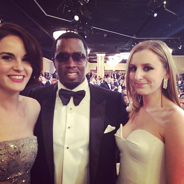 Diddy posed with the Downton Abbey girls at the Golden Globes.
Source: Instagram user iamdiddy
Diddy posed with the Downton Abbey girls at the Golden Globes.
Source: Instagram user iamdiddy