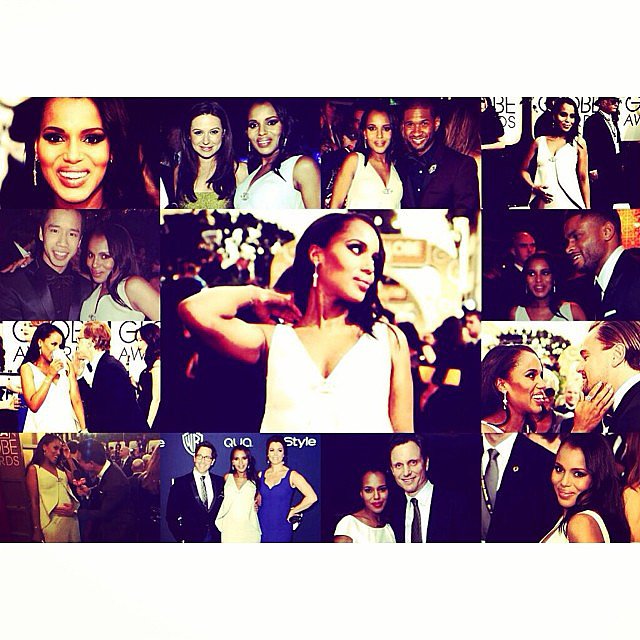 Kerry Washington shared a collage from her big night.
Source: Instagram user kerrywashington
Kerry Washington shared a collage from her big night.
Source: Instagram user kerrywashington