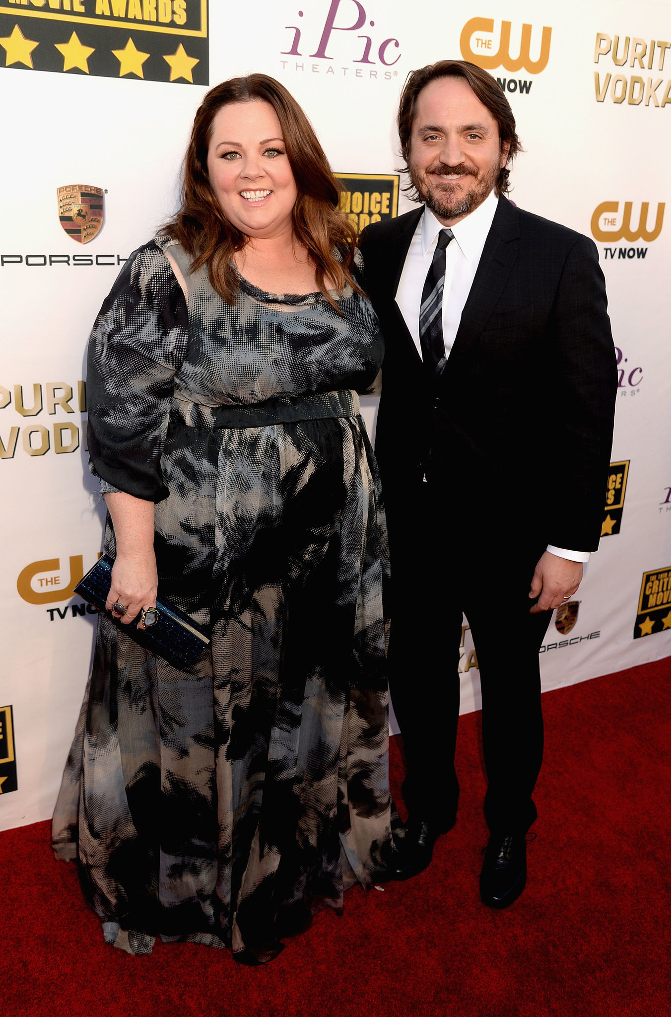 Melissa McCarthy and her husband, Ben Falcone, coupled up on the It's Another AList Affair on